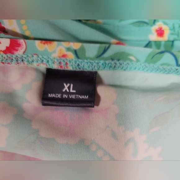 Oh Baby By Motherhood XL 2 Piece Bathing Suit Tankini Excellent - Picture 4 of 4